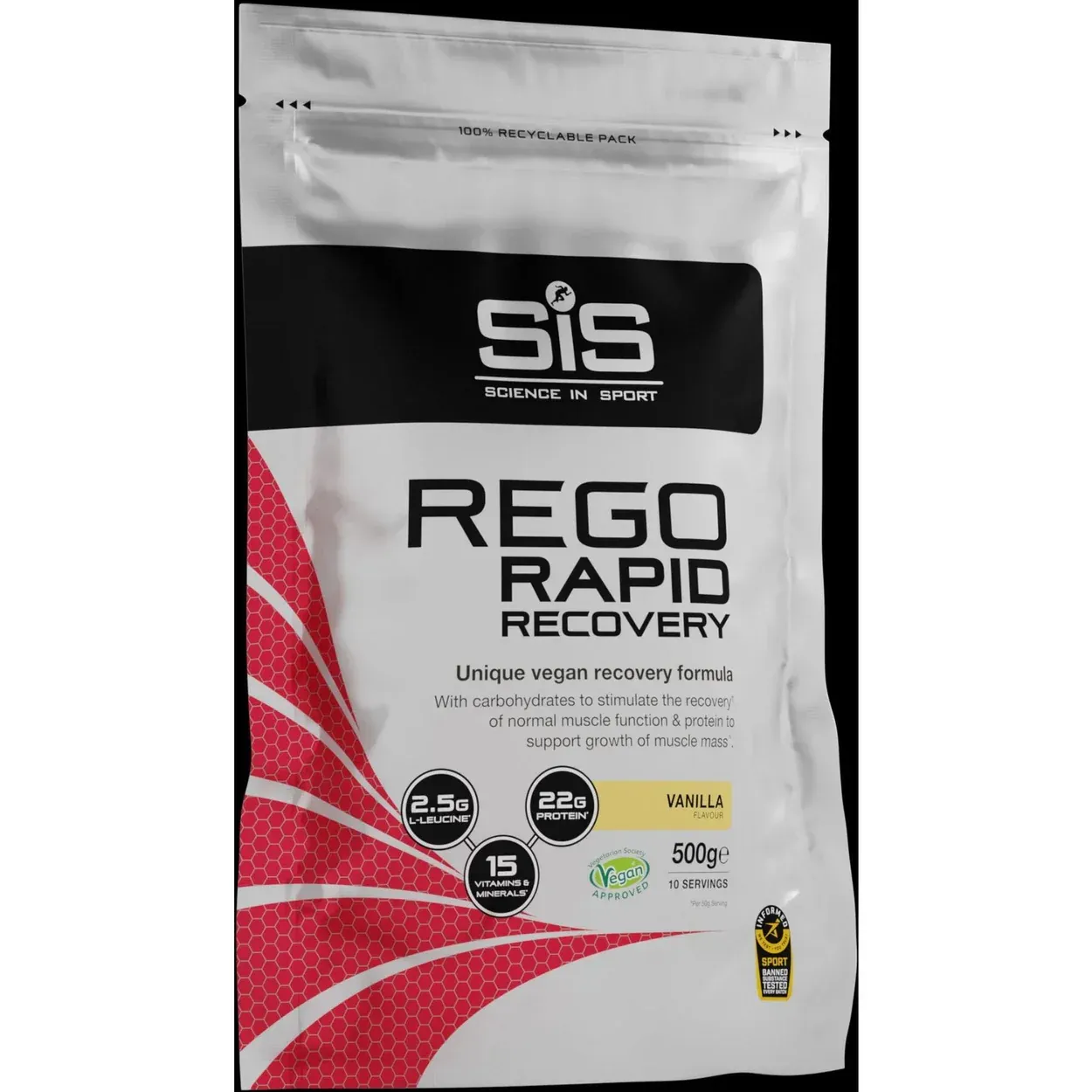 Science In Sport SIS Rego Rapid Recovery Vanilje 500 gram Science In Sport SIS Rego Rapid Recovery Vanilje 500 gram