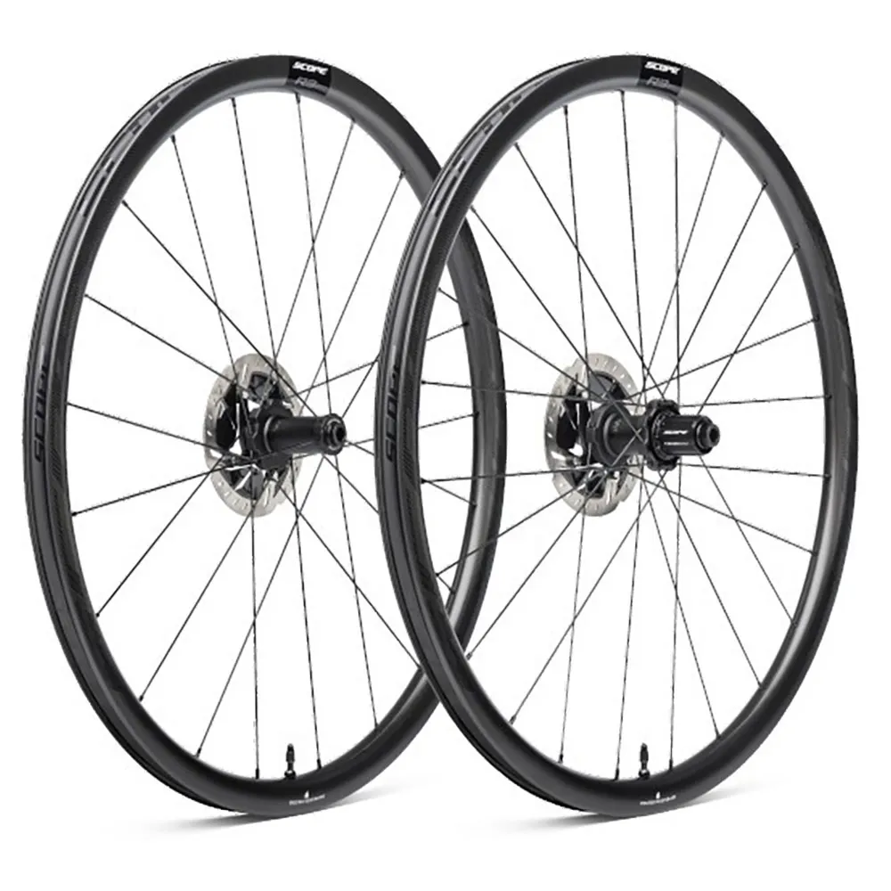 Scope R3. Allroad disc carbon hjulsett Shimano sort