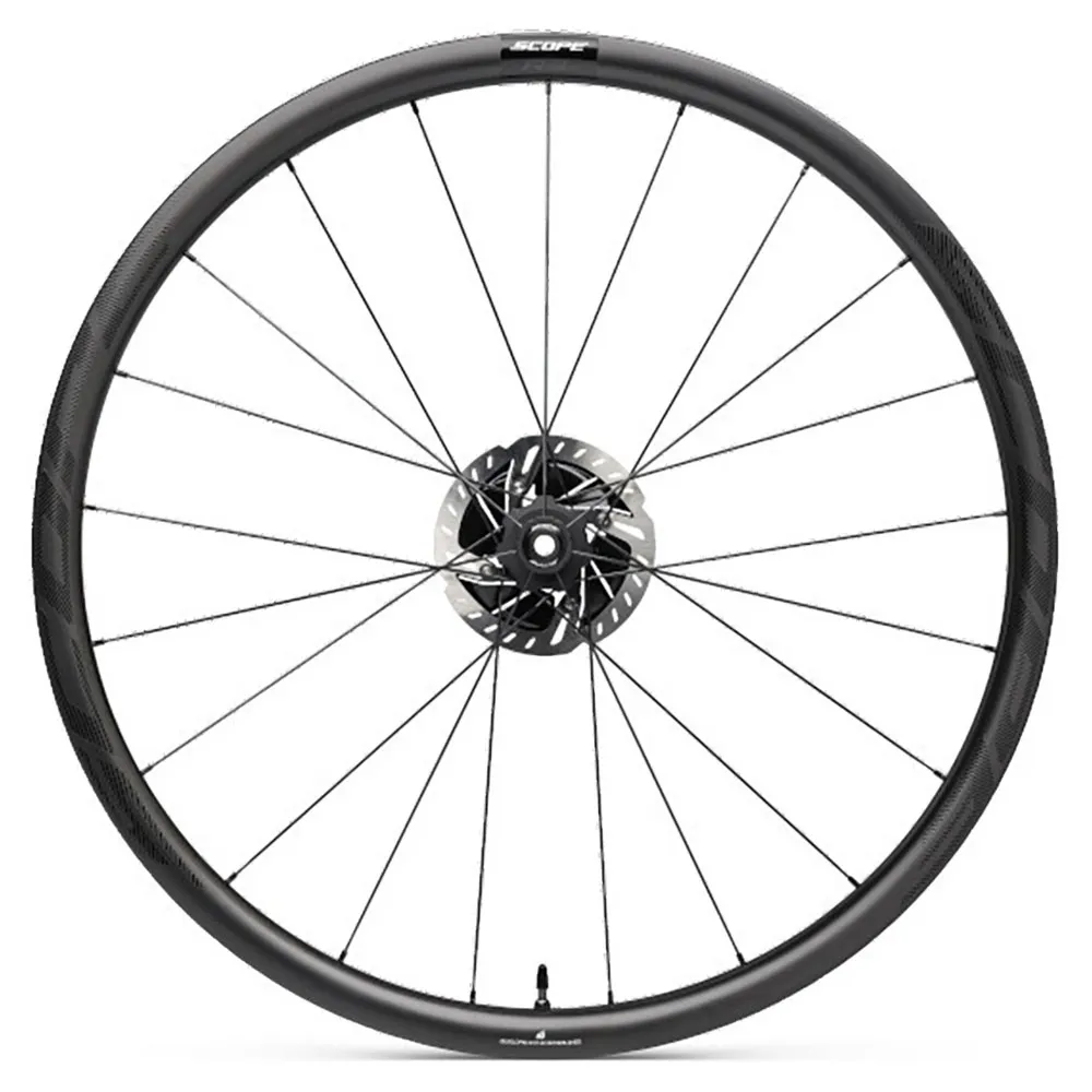 Scope R3. Allroad disc carbon hjulsett Shimano sort