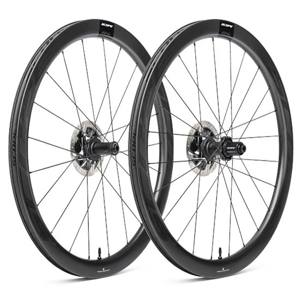 Scope R4 A Disc Karbon Hjulsett 45mm, Black, 12 x 100/12 x 142mm, Sram XDR Scope R4 A Disc Karbon Hjulsett 45mm, Black, 12 x 100/12 x 142mm, Sram XDR