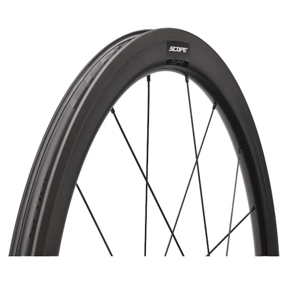 Scope S4 felgbremse hjulsett carbon Shimano sort