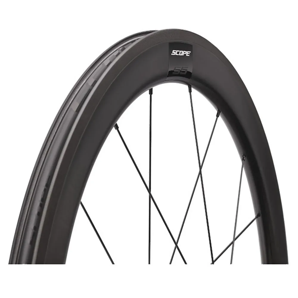 Scope S5 Tubeless Landeveishjulsett, Black, 9 x 100/9 x 130mm, Sram XDR Scope S5 Tubeless Landeveishjulsett, Black, 9 x 100/9 x 130mm, Sram XDR