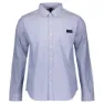 SCOTT 10 Casual Skjorte Med Lange Ermer, Blue oxford, M