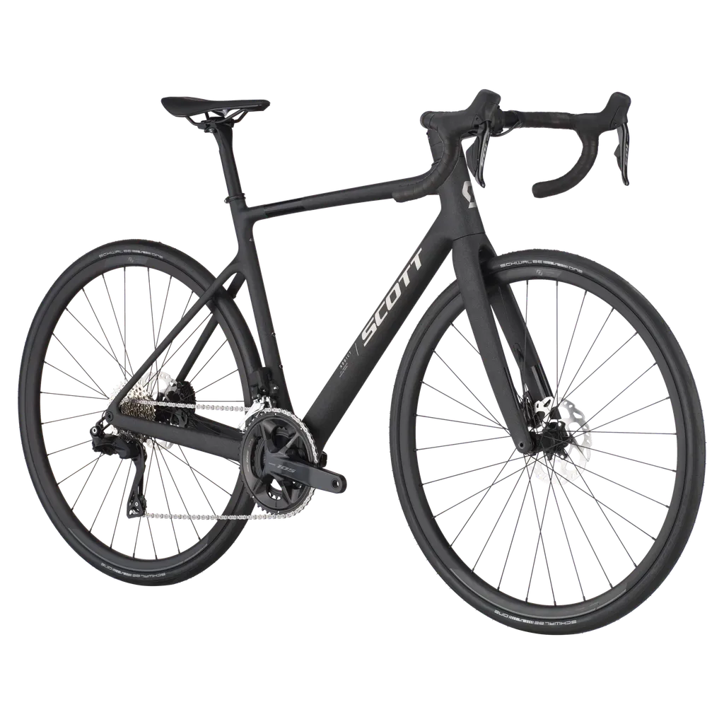 SCOTT Addict 40 Landeveissykkel, Sort SCOTT Addict 40 Landeveissykkel, Sort