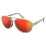 SCOTT Bass Solbriller Sandbeige/Rød Krom, Beige/sand