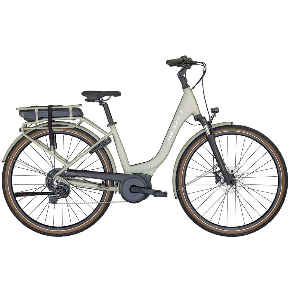 SCOTT Bicicleta Sub Active Eride 20 Rack 28´´ Shimano Cues Ardu4000gs 9s E-sykkel, Light green, M, 400Wh, Elsykkel SCOTT Bicicleta Sub Active Eride 20 Rack 28´´ Shimano Cues Ardu4000gs 9s E-sykkel, Light green, M, 400Wh, Elsykkel