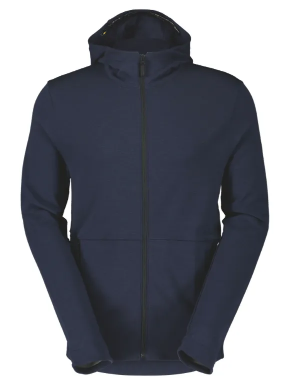 SCOTT Commuter Merino Hoody til Kvinner, Mørkeblå SCOTT Commuter Merino Hoody til Kvinner, Mørkeblå