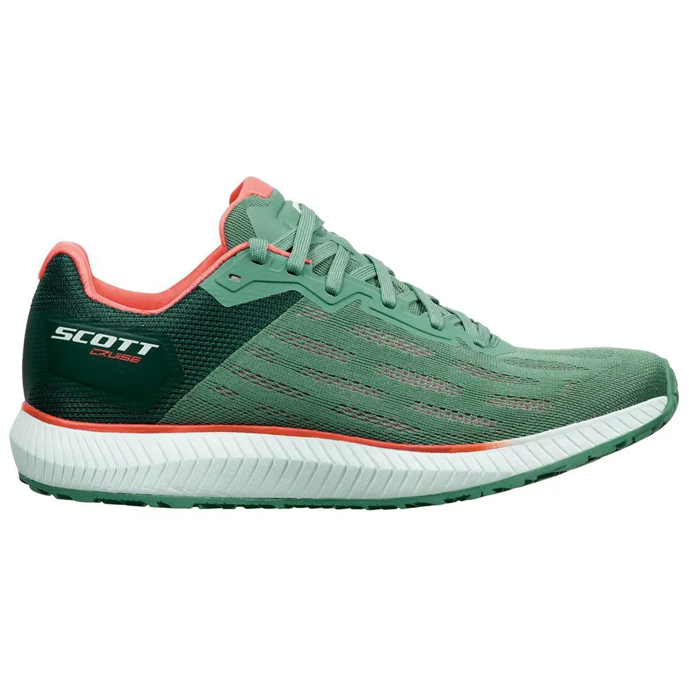 SCOTT Cruise Løpesko female, Frost green / coral pink