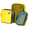 SCOTT Cube Day Remix Pakningskube-sett 3 Par, Dark grey / northern mint green