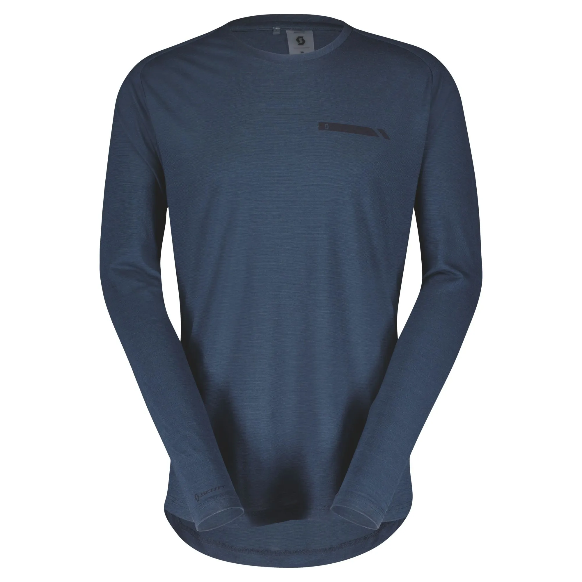 SCOTT Defined Merinoull Long-sleeve Trøye Metal