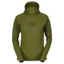 SCOTT Defined Mid Hoodie Grangrønn til Kvinner