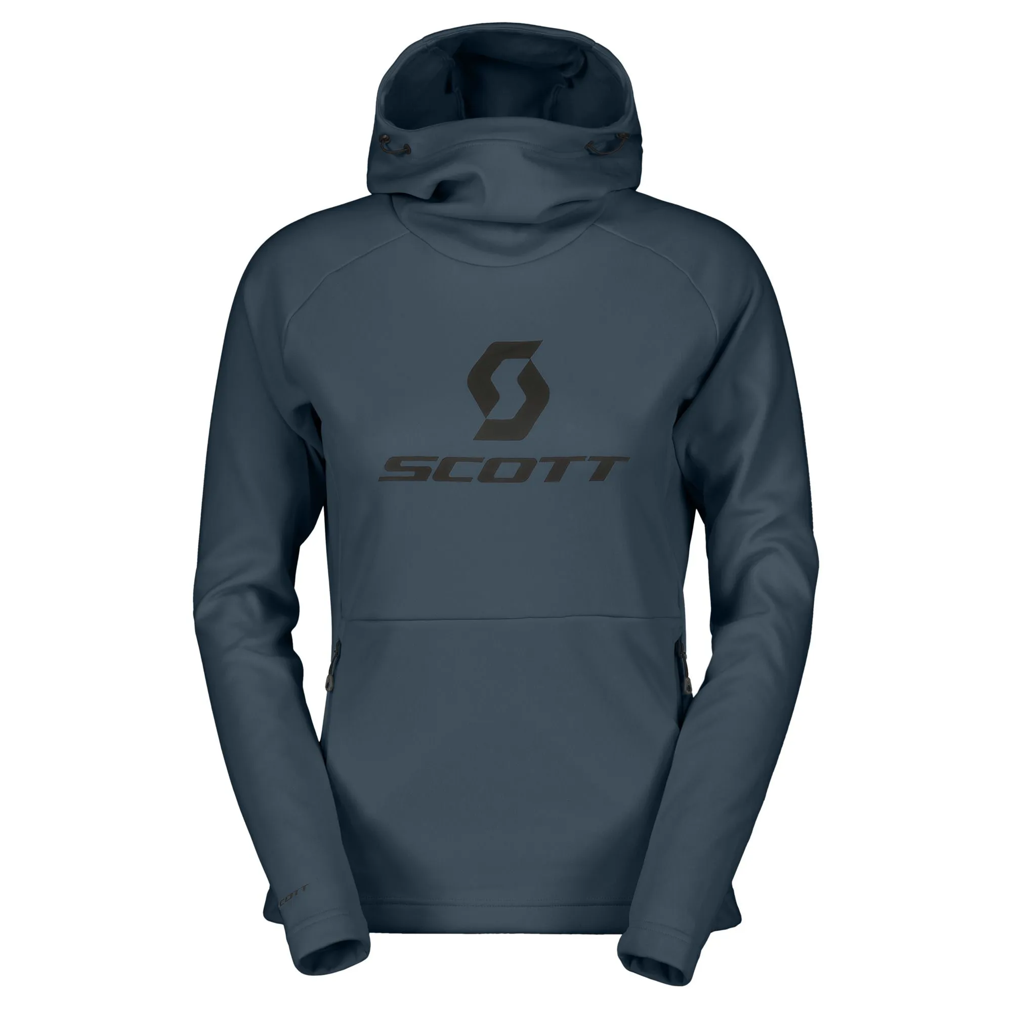SCOTT Defined Mid Hoodie Metallblå til Kvinner SCOTT Defined Mid Hoodie Metallblå til Kvinner