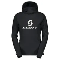 SCOTT Defined Mid Hoodie Sort til Kvinner