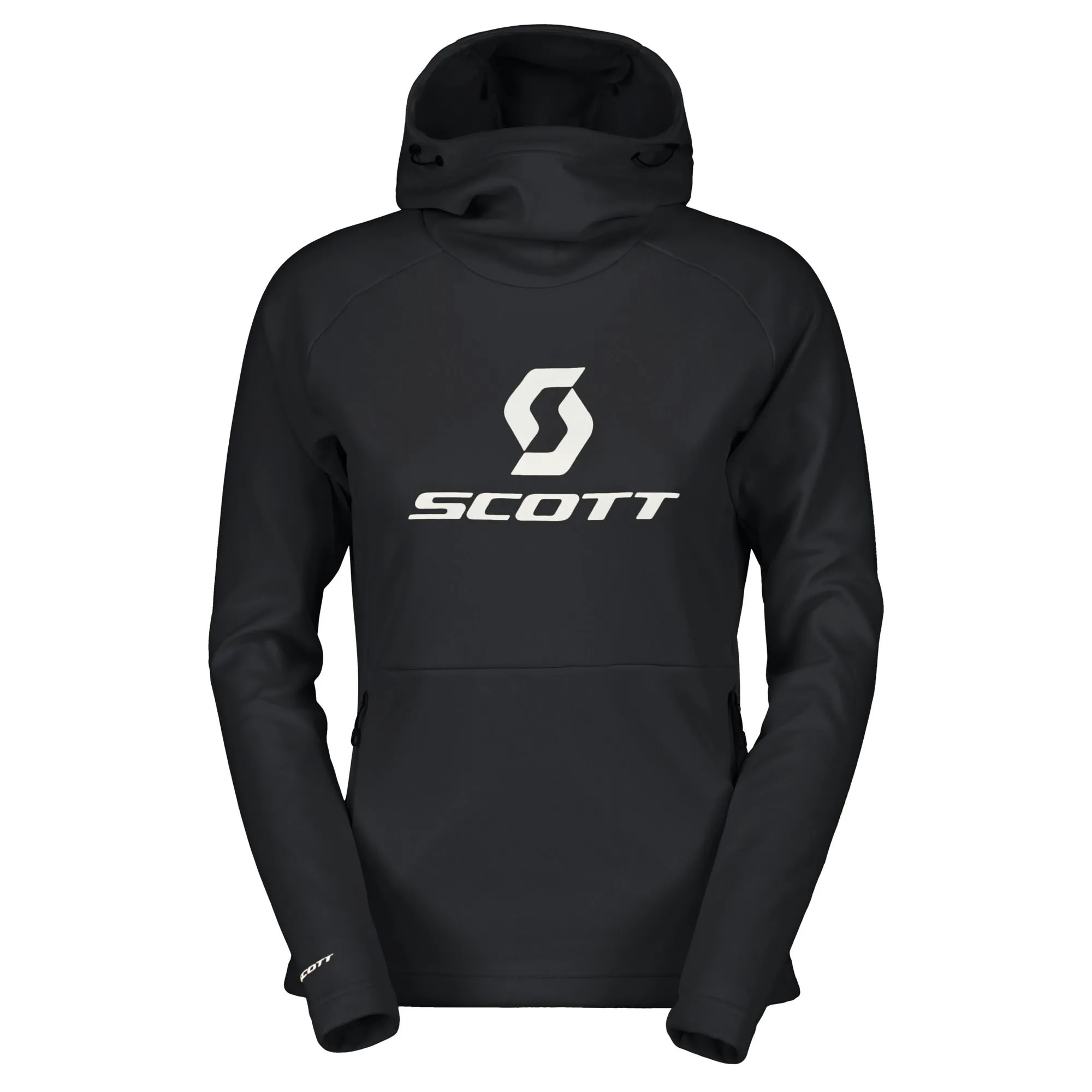 SCOTT Defined Mid Hoodie Sort til Kvinner SCOTT Defined Mid Hoodie Sort til Kvinner
