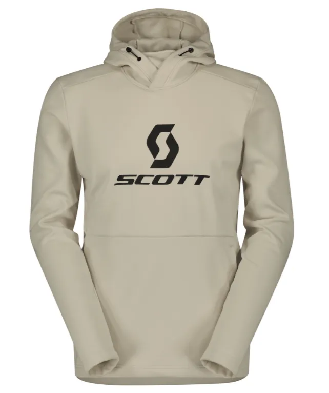 SCOTT Defined Mid Hoody, Støvet Hvit SCOTT Defined Mid Hoody, Støvet Hvit