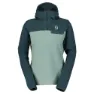 SCOTT Defined Original Fleece Fleecejakke Med Hette, Aruba green / northern mint green