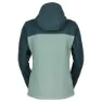 SCOTT Defined Original Fleece Fleecejakke Med Hette, Aruba green / northern mint green