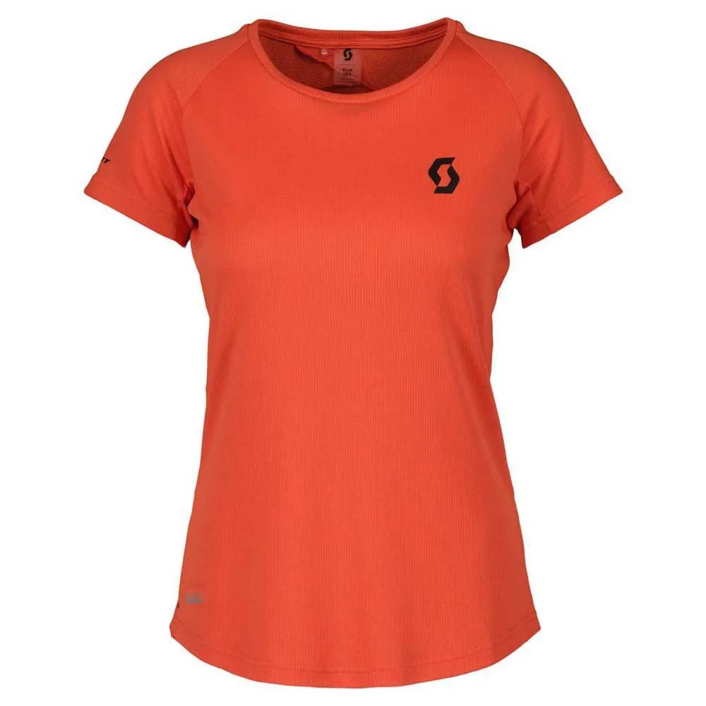 SCOTT Defined Tech Kortarmet T-skjorte female, Astro red SCOTT Defined Tech Kortarmet T-skjorte female, Astro red