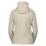 SCOTT Defined Warm Fleecejakke Med Full Glidelås, Dust white