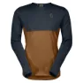 Dark blue / bread brown