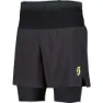 SCOTT Hybrid Rc Run Shorts male, Black / yellow