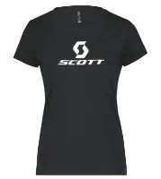 SCOTT Icon SS T-shirt til Kvinner, Sort