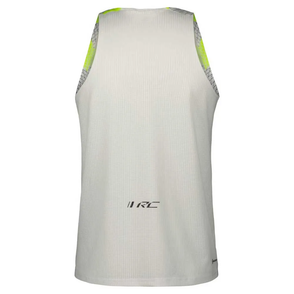 SCOTT Ms Rc Run Ermeløs T-skjorte male, White / black