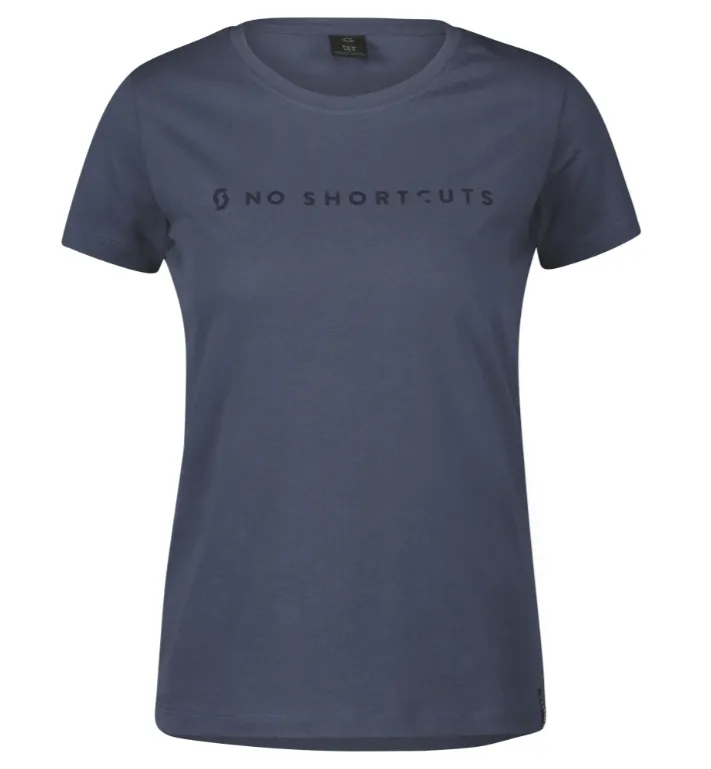 SCOTT NoShortcuts T-shirt til Kvinner, Blå