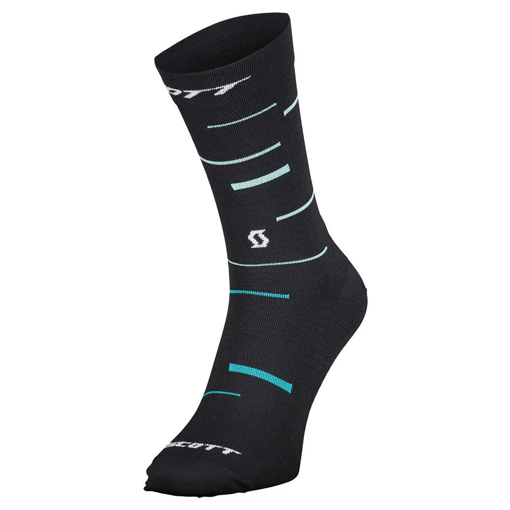 SCOTT Performance Supersonic Edt Sokker, Black / electric green SCOTT Performance Supersonic Edt Sokker, Black / electric green