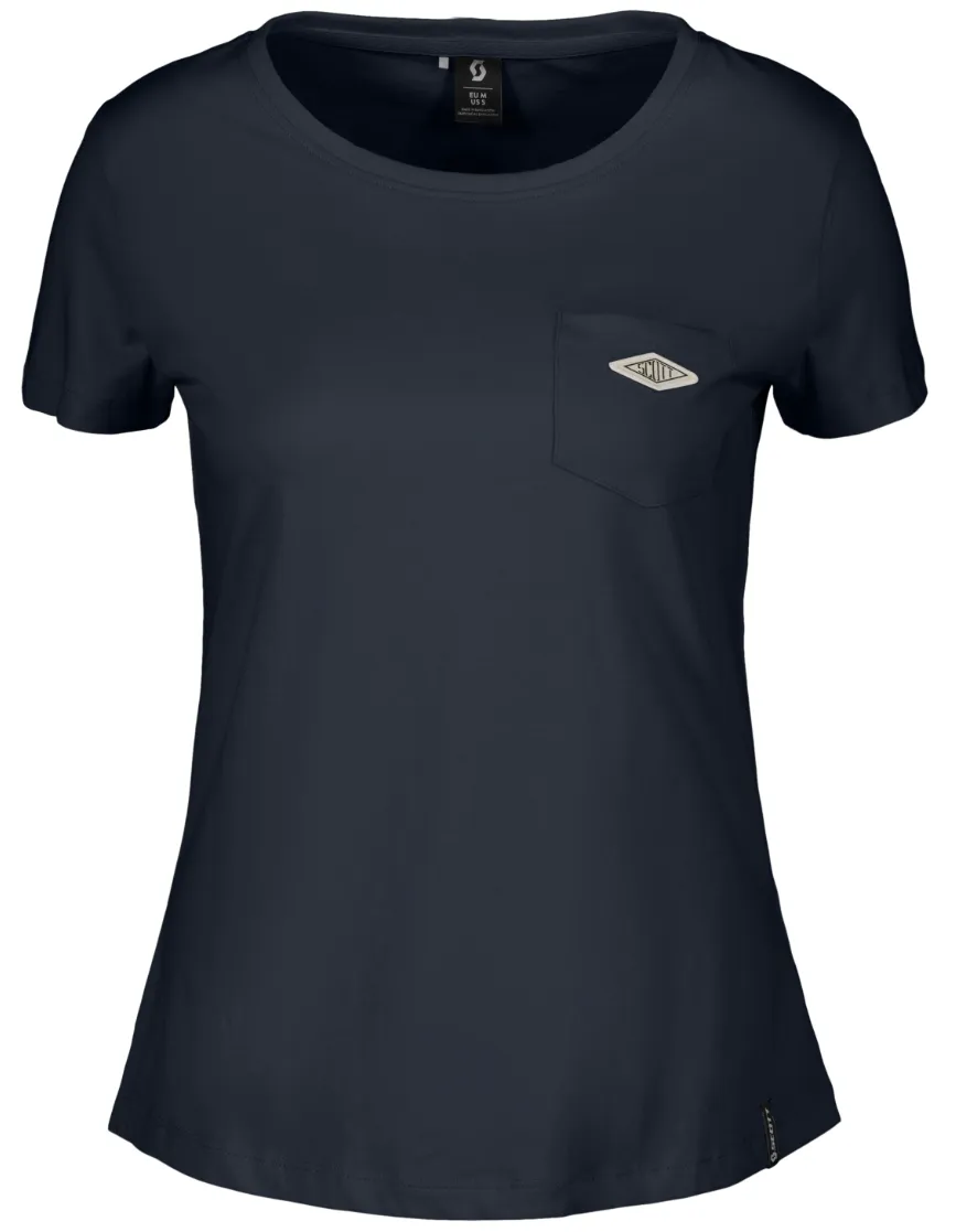 SCOTT Pocket T-shirt til Kvinner, Blå