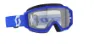 SCOTT Primal Clear Goggles, Blå/Hvit, Blå/svart