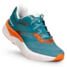 Mineral green / glow orange