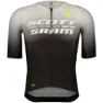 SCOTT Rc Scott-sram Aero Kort Ermet Trøye, White / black