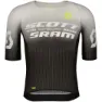 SCOTT Rc Scott-sram Race Kort Ermet Trøye, White / black, L