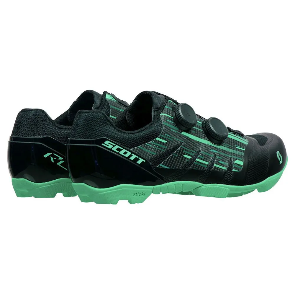 SCOTT Rc Sl Supersonic Edt Mtb-sko, Black / electric green
