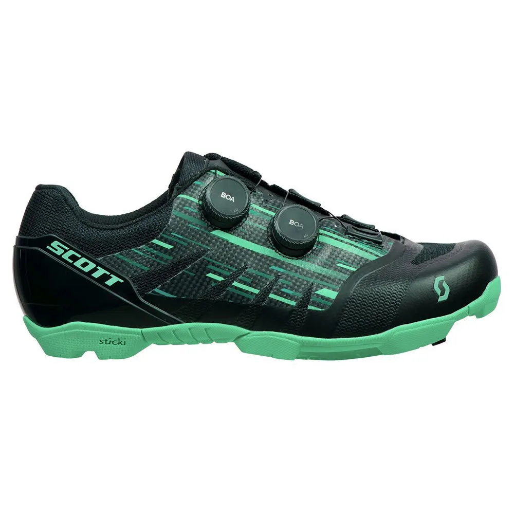SCOTT Rc Sl Supersonic Edt Mtb-sko, Black / electric green