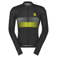 SCOTT RC Team 10 Langermet Jersey Trøye Sort m til Herre SCOTT RC Team 10 Langermet Jersey Trøye Sort m til Herre