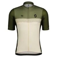 SCOTT RC Team kortermet sykkeltrøye hay green/cotton herre SCOTT RC Team kortermet sykkeltrøye hay green/cotton herre