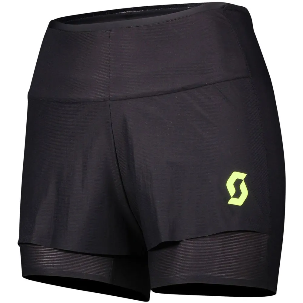 SCOTT Rchybrid Kinetech Shorts female, Black / yellow SCOTT Rchybrid Kinetech Shorts female, Black / yellow