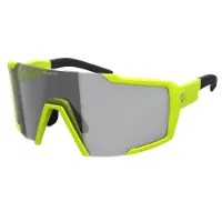 SCOTT Shield Compact Light Sensitive Sykkelbriller Matgul