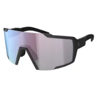 SCOTT Shield Compact Sykkelbriller Hvit Krom