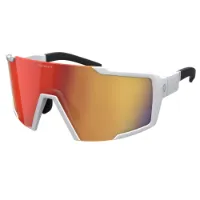 SCOTT Shield Compact Sykkelbriller Lilla Krom
