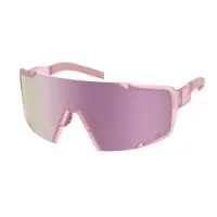 SCOTT Shield Compact Sykkelbriller Lilla Krom