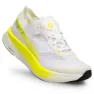 White / safety yellow