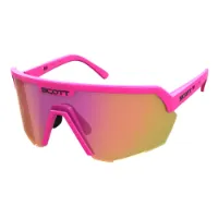 SCOTT Sport Shield Sykkelbriller Lilla Krom SCOTT Sport Shield Sykkelbriller Lilla Krom