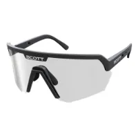 SCOTT Sport Shield Sykkelbriller Sort Krom