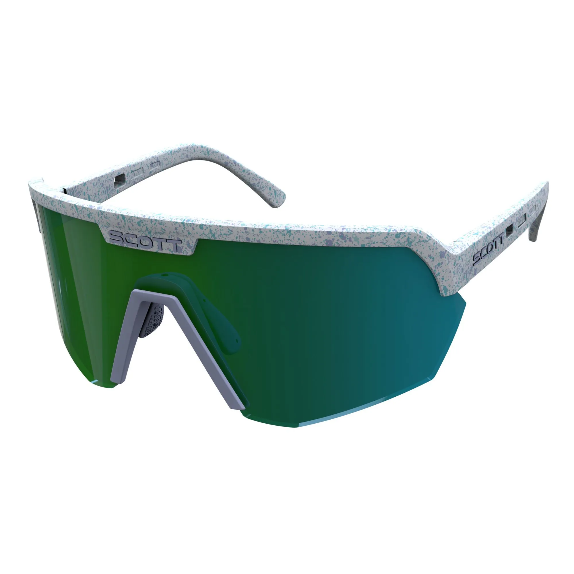 SCOTT Sport Shield Sykkelbriller Terrazzo Krom
