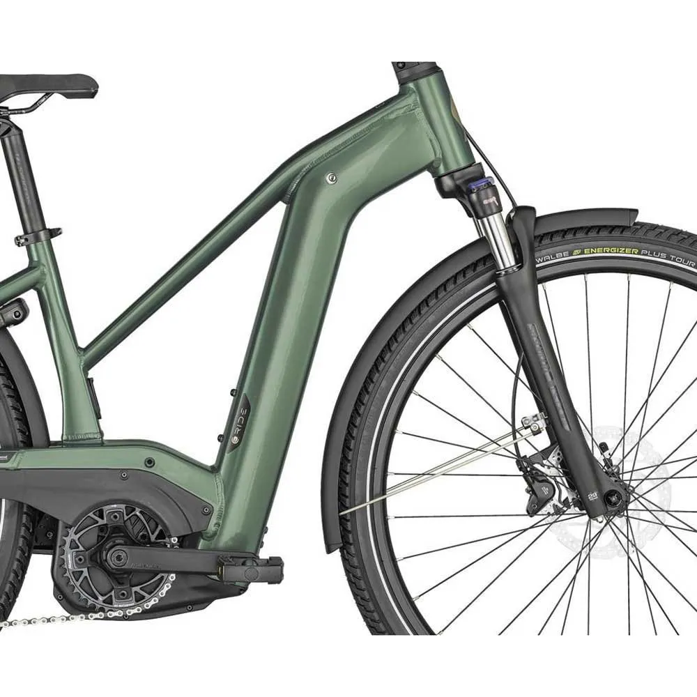 SCOTT Sub Sport Eride 10 Lady 28´´ Xt Rd M8130sgs Elektrisk Sykkel, Dark green, S, 750Wh, Elsykkel SCOTT Sub Sport Eride 10 Lady 28´´ Xt Rd M8130sgs Elektrisk Sykkel, Dark green, S, 750Wh, Elsykkel