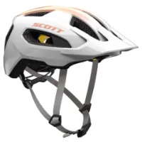 SCOTT Supra Plus MIPS Sykkelhjelm Pearl White/Rose Beige