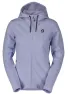 SCOTT Tech Zip Hoody til Kvinner, Moon Blue